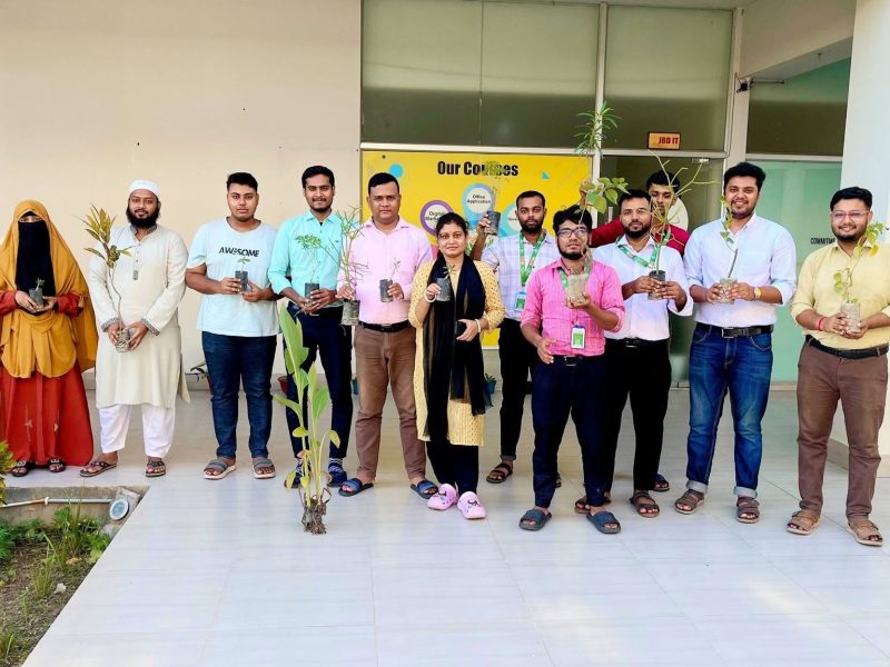 JBDIT Tree Plantation Program at High Tech Park Rajshahi